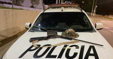Polícia de Meio Ambiente apreende espingarda na Zona Rural de Assaré